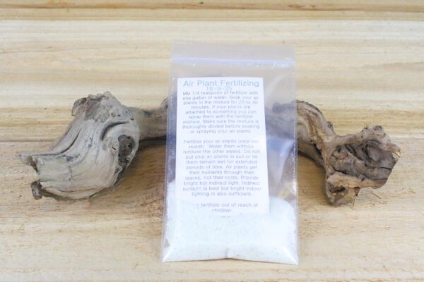 sale: 25% off grab bag of tillandsia air plants & fertilizer packet [10 pack]